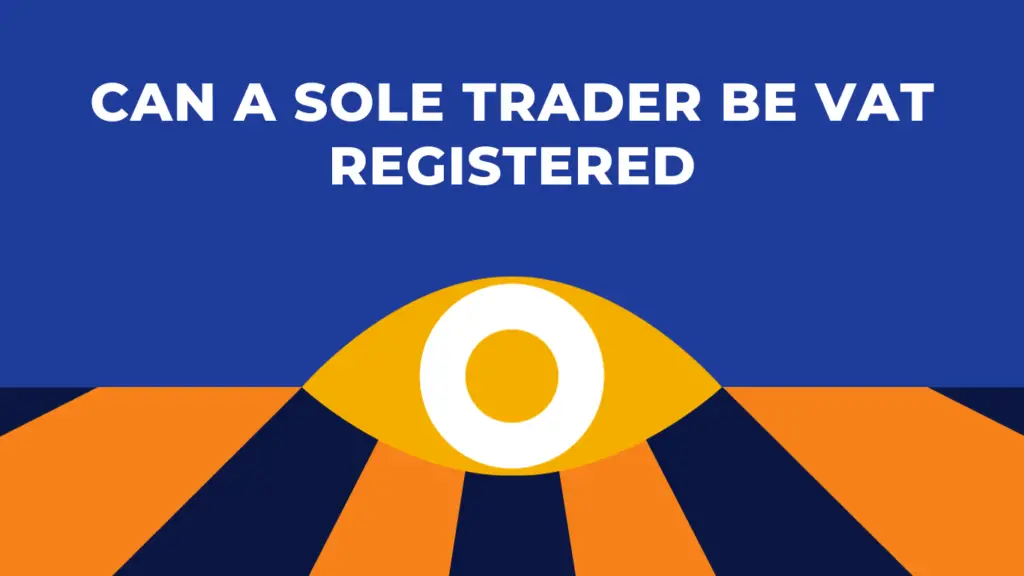 Can a sole trader be vat registered