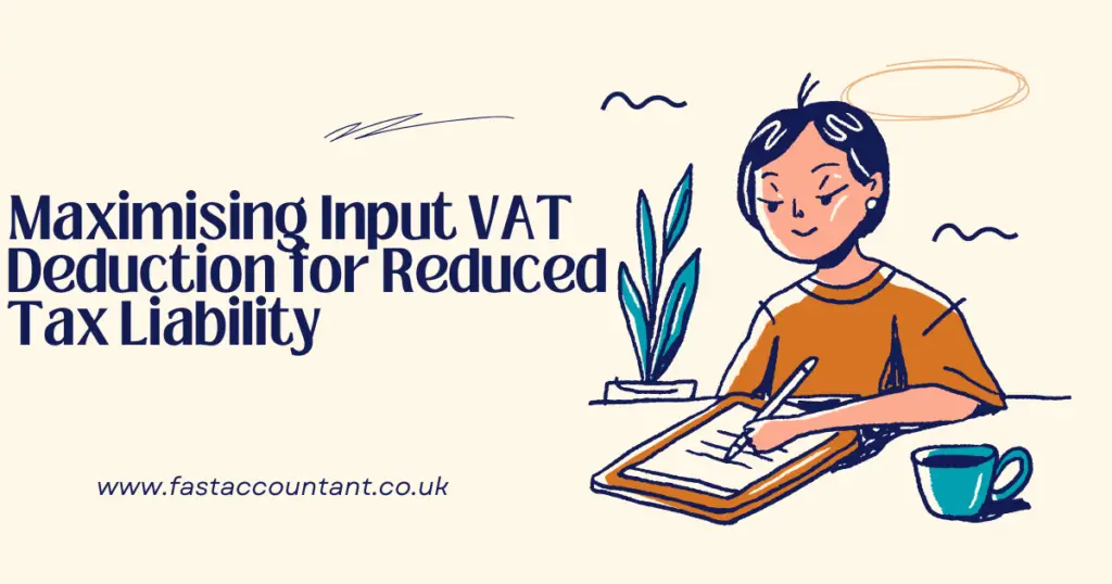 Maximising input VAT deduction 