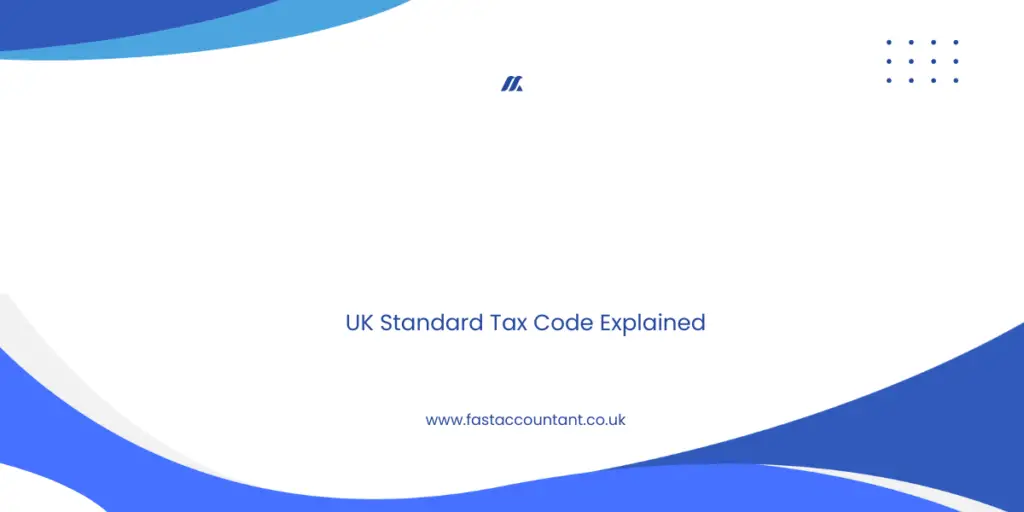 UK Standard Tax Code