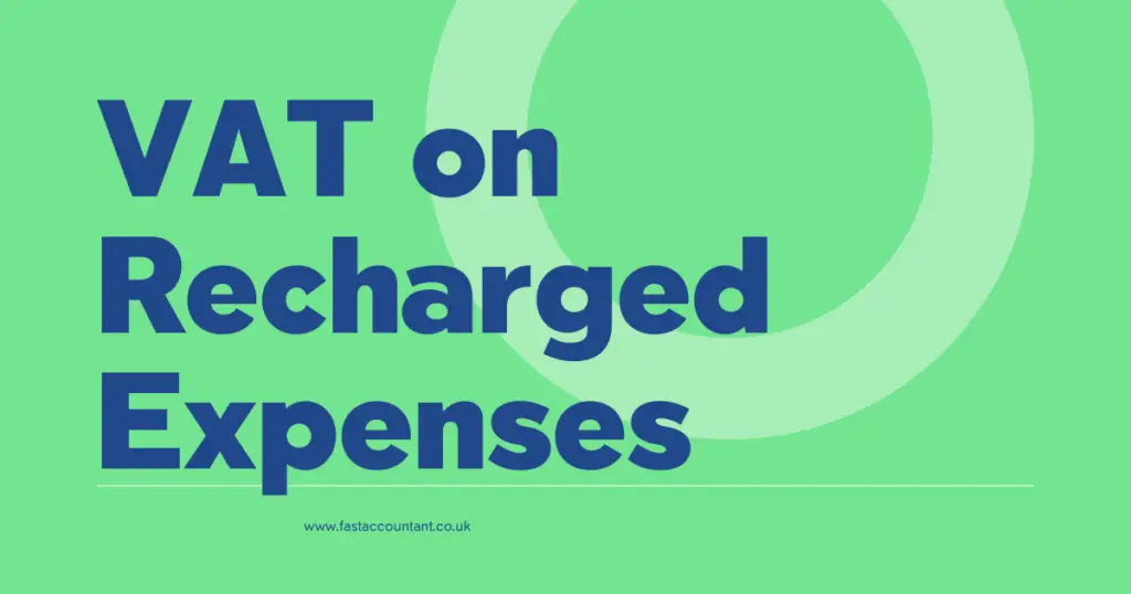 VAT on Recharged Expenses