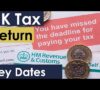 Tips On Self Assessment Tax Return Deadline