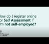 HMRC Self Assessment Login